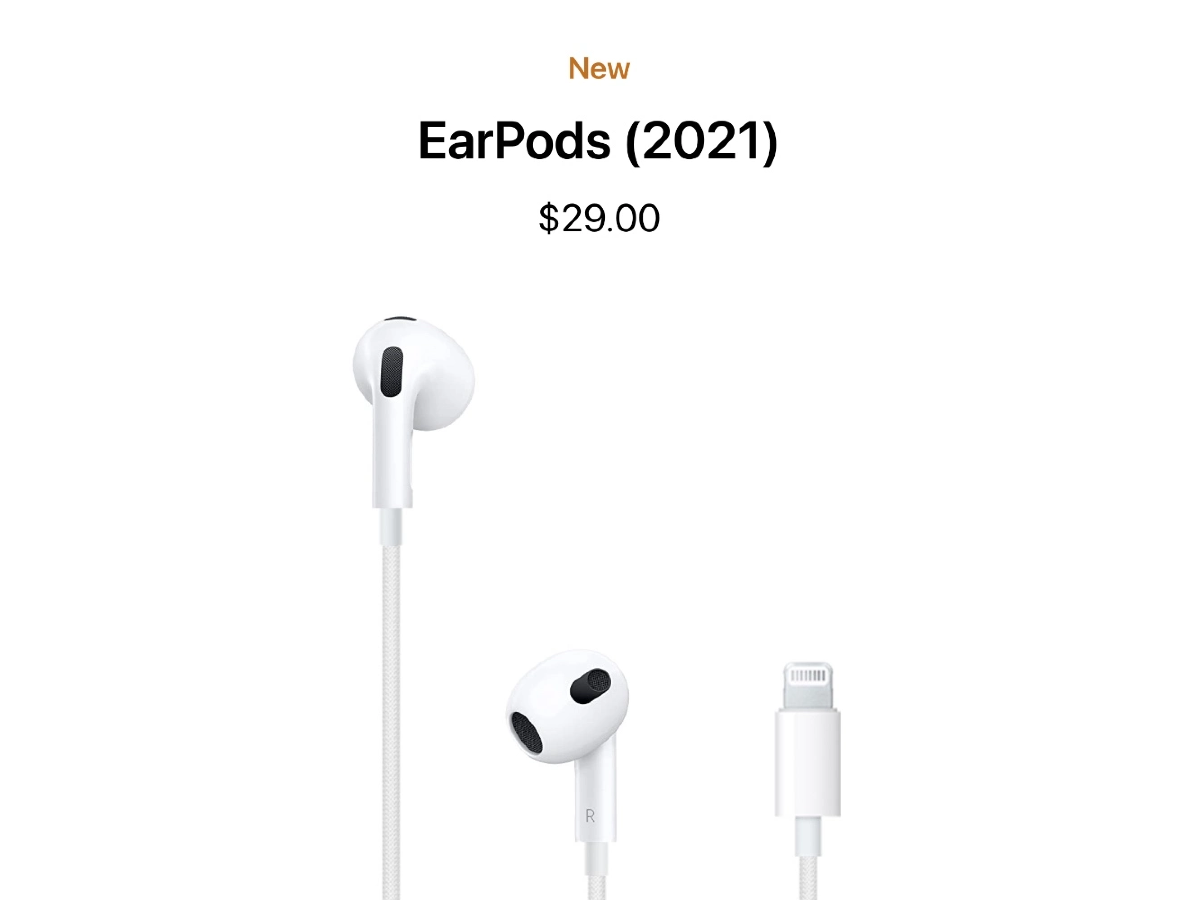 Concepto: EarPods renovados como AirPods 3 (y también un iPhone 14)