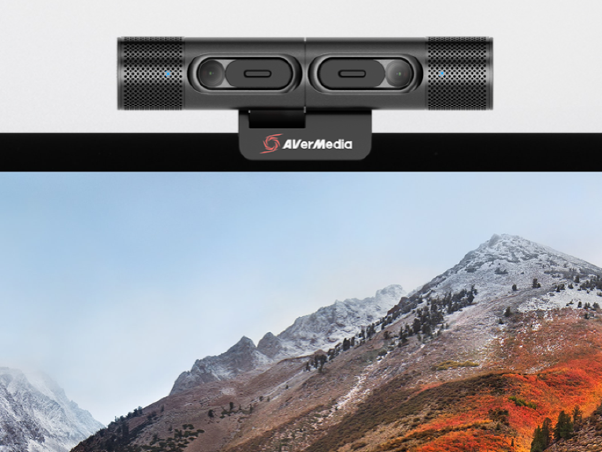 Una nueva cámara web con dos cámaras en AVerMedia