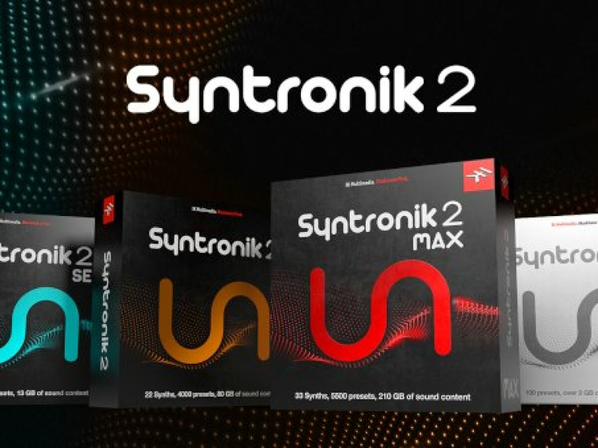 IK Multimedia lanza la colección de sintetizadores Syntronik 2 (y una versión CS gratuita)