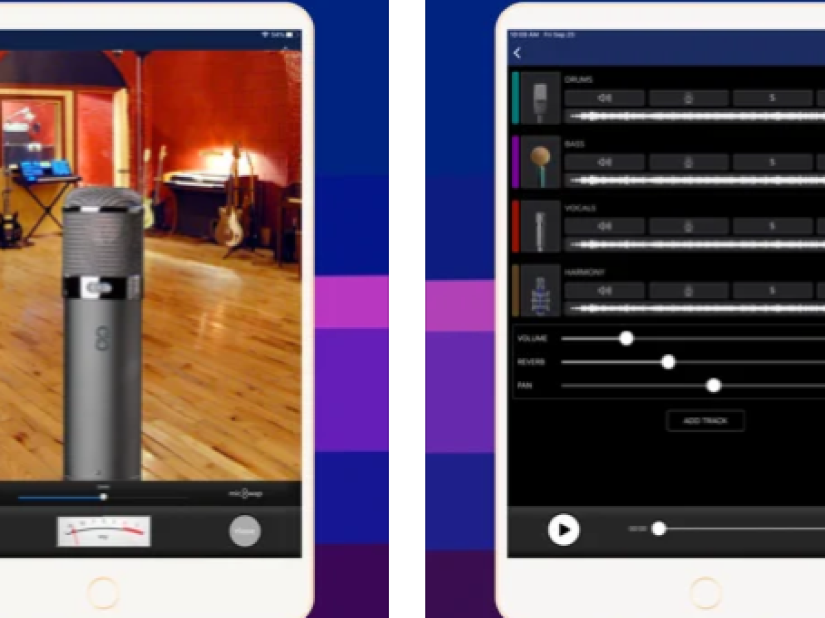 MicSwap: grabación multipista y emulaciones de micrófono en iOS y macOS