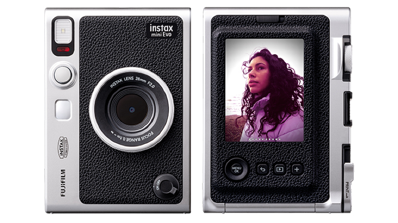 Ilustración: Fujifilm presenta la Instax Mini Evo con un look vintage
