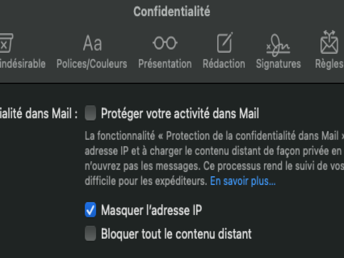 La protección de privacidad en Mail no funciona en Apple Watch