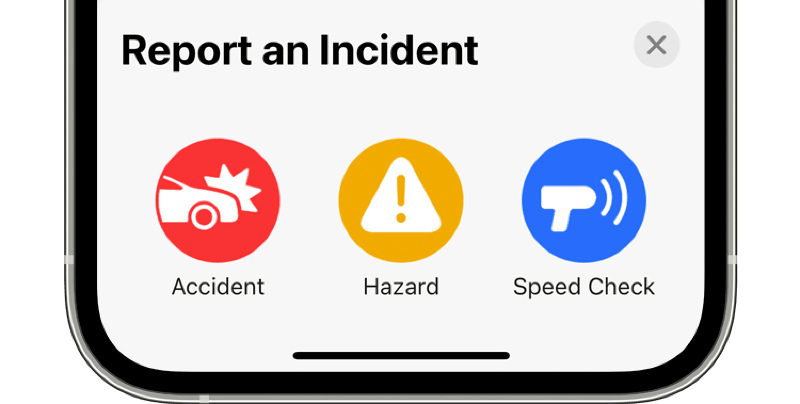 Ilustración: Apple: Maps permite a los usuarios informar sobre peligros o accidentes en Alemania