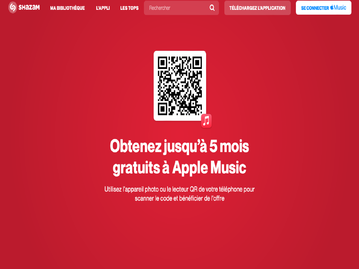 Shazam te permite obtener 5 meses de Apple Music gratis (6 meses comprando AirPods)