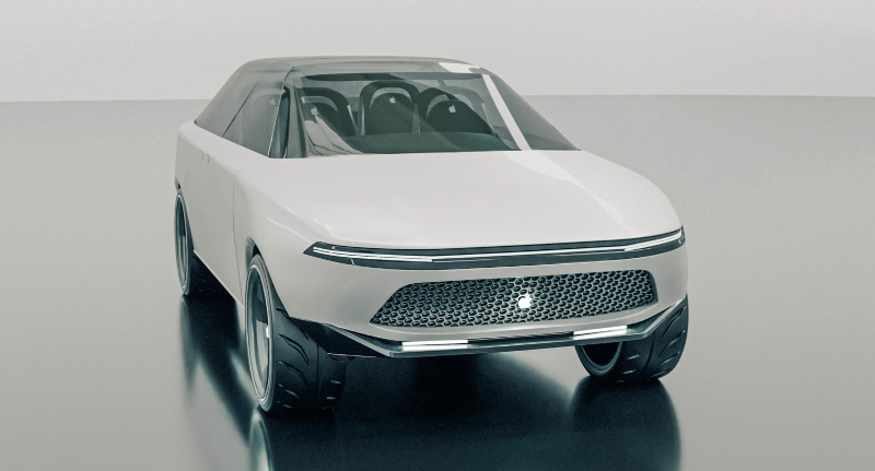 Ilustración: Apple Car: imaginan un concepto basado en patentes de Apple
