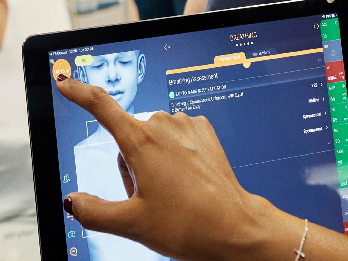iPad: Apple destaca su aplicación T6, dedicada a la atención de traumatismos