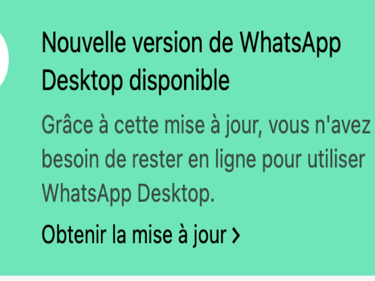 WhatsApp Desktop funciona "casi" sin iPhone