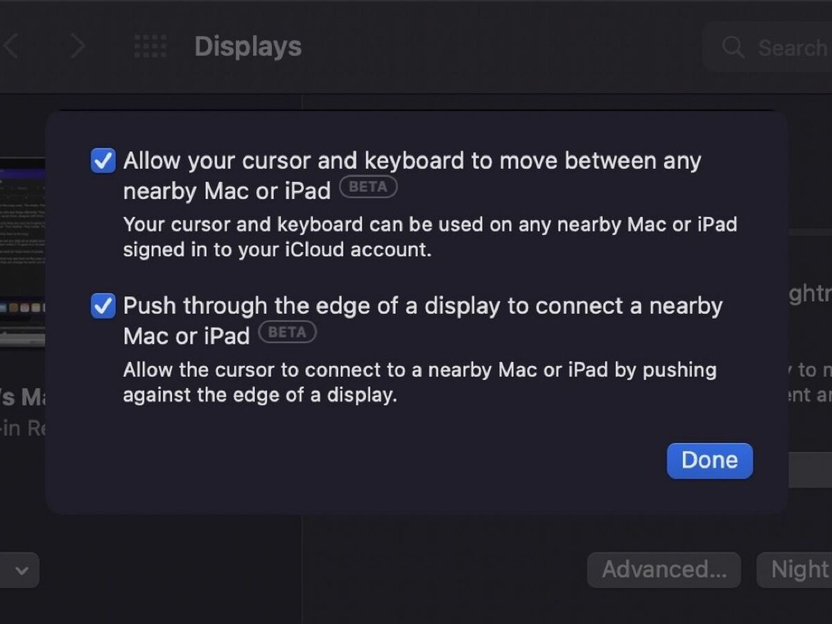 macOS Monterey beta: Universal Control, Safari (favoritos e interfaz)