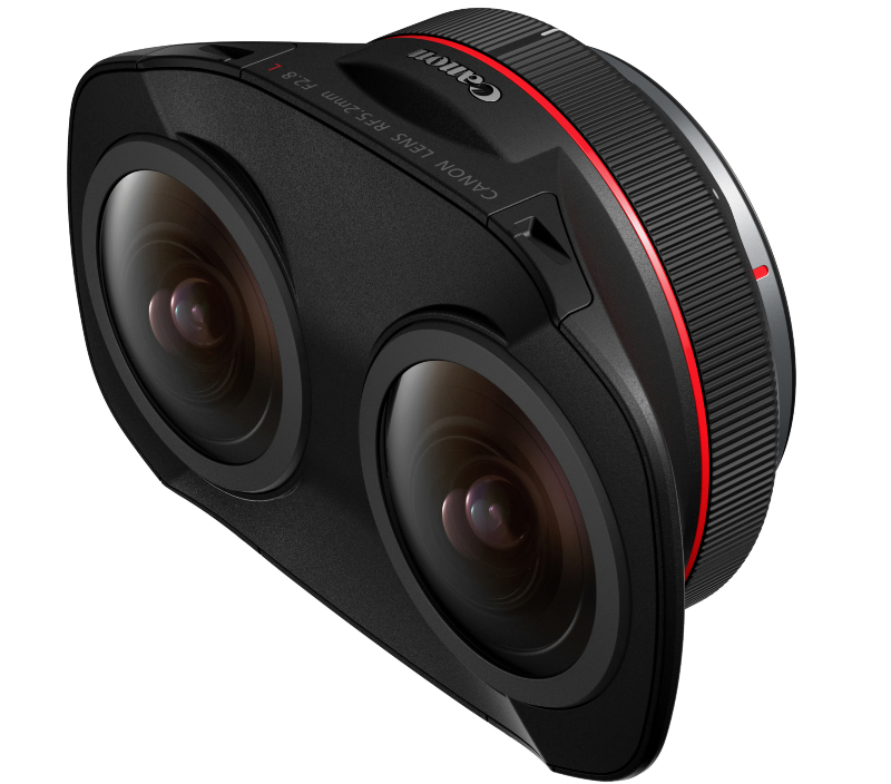 Ilustración: VR: Canon lanza una lente de ojo de pez dual para la realidad;  Virtual