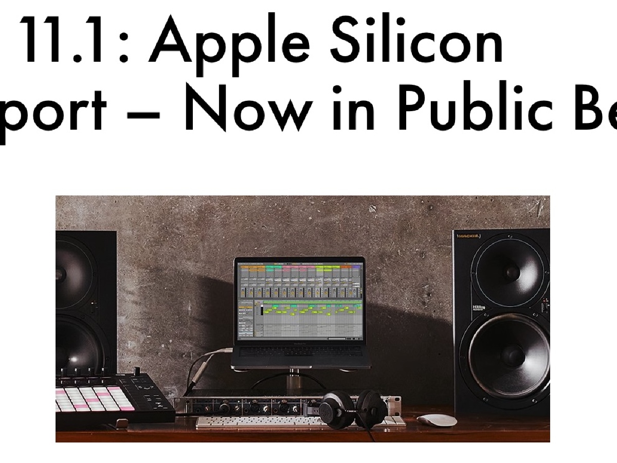 La beta pública de Ableton Live 11.1 es compatible de forma nativa con Mac M1