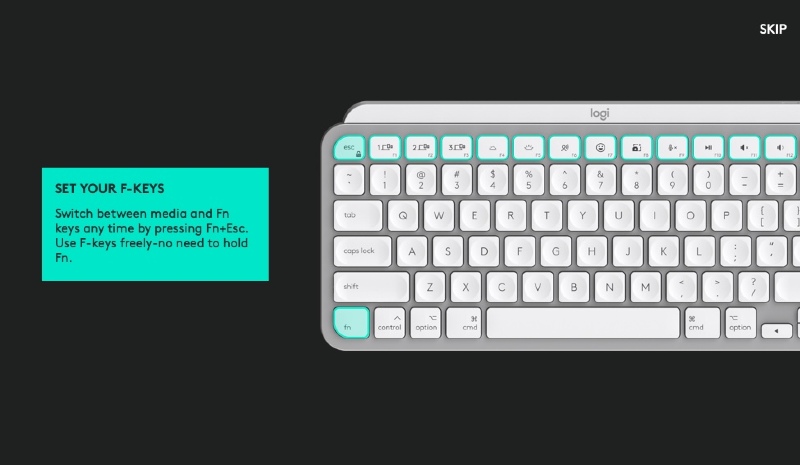 Illustratie: Inleiding tot MX Keys Mini voor Mac - een compacte versie voor het Logitech-toetsenbord