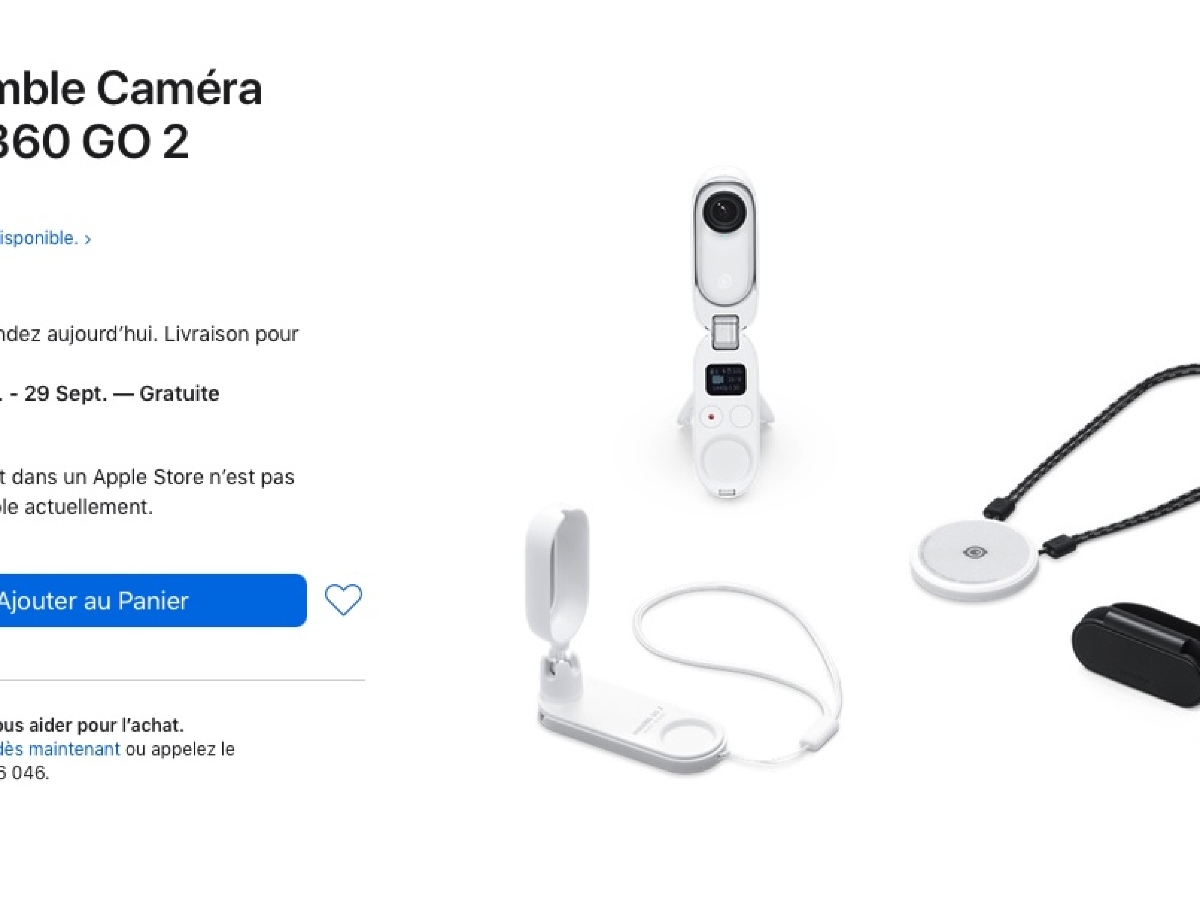 La cámara Insta360 GO 2 está disponible en Apple Store por 319 €