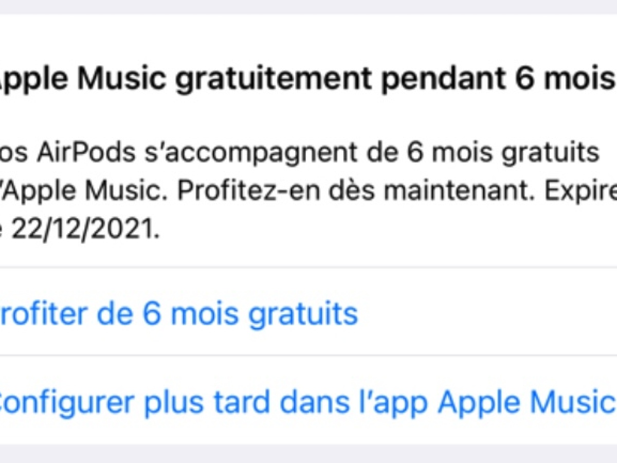 Se ofrecen 6 meses de Apple Music para propietarios de productos AirPods y Beats