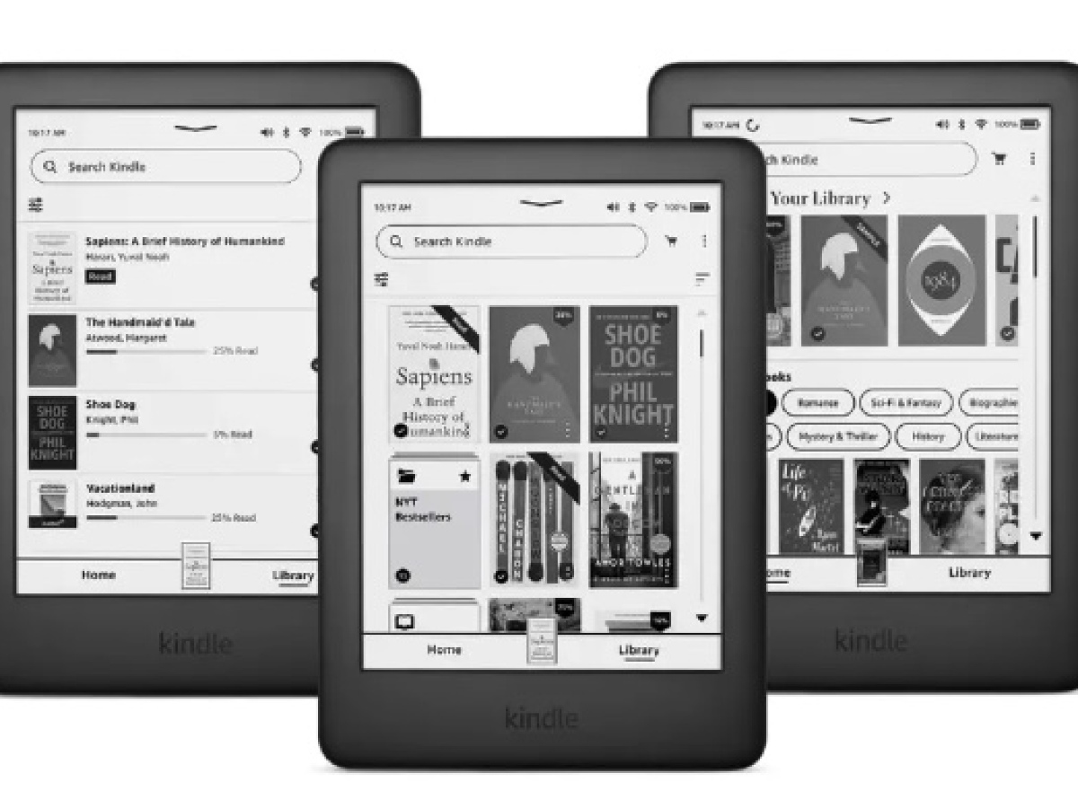 Amazon revisa la interfaz de la gama Kindle para simplificar la navegación
