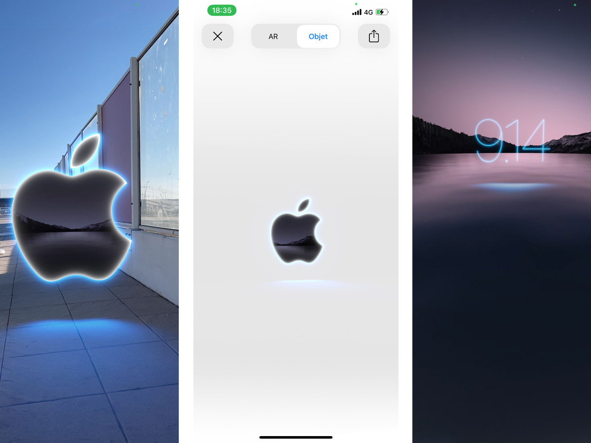Keynote iPhone 13: Apple desliza una manzana en AR en su sitio #AppleEvent (+ flashtag)