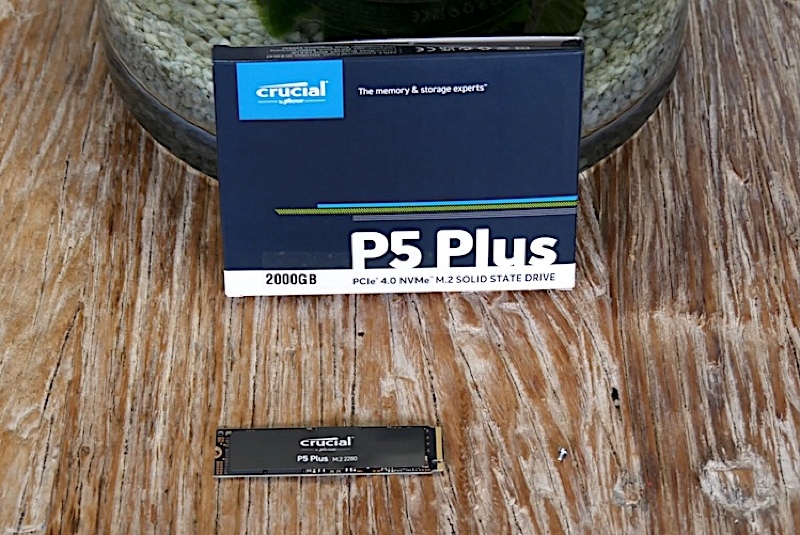 Ilustración: Introducción al SSD Crucial P5 Plus PCIe 4.0: 6600 MB / s, pero no en Mac