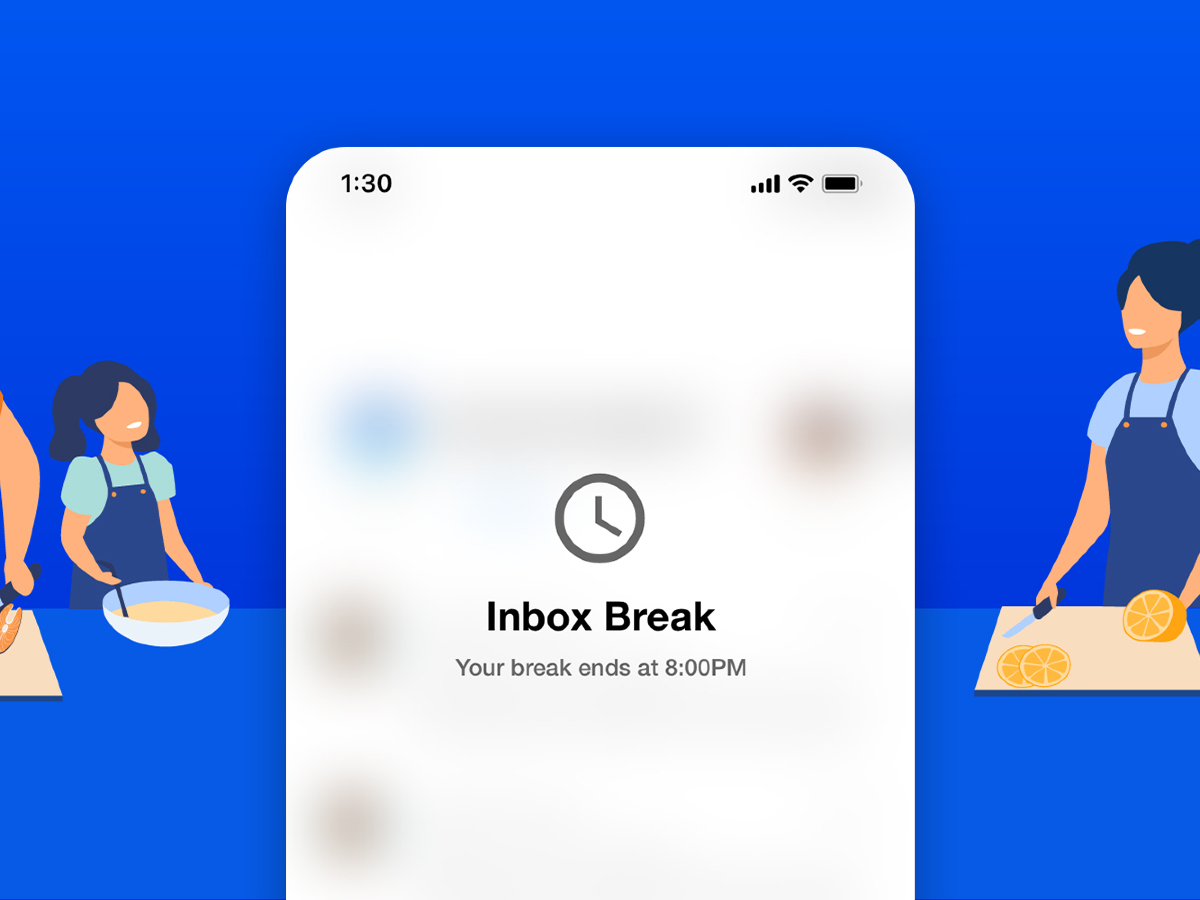 OnMail introduce una función para pausar la recepción de correos