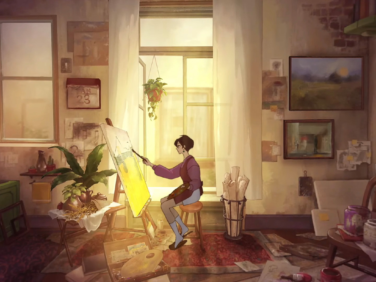 Inspirado en Studio Ghibli, el muy hermoso "Detrás del marco" está disponible en la App Store