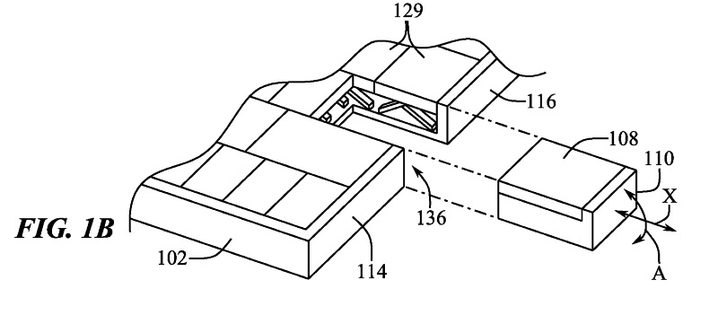 Ilustración: Patente: una tecla extraíble del teclado podría usarse como mouse