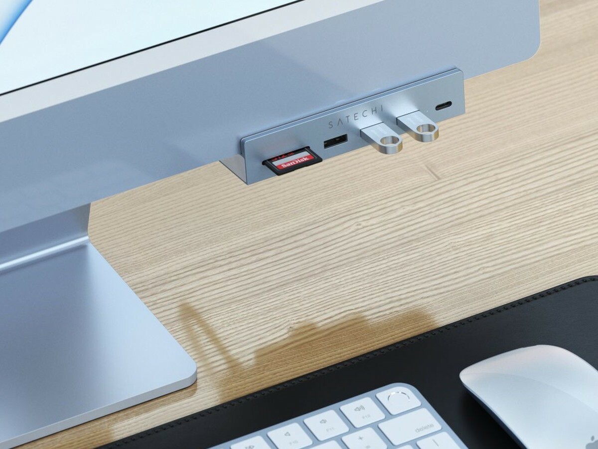 Satechi presenta un nuevo concentrador USB-C para iMac M1