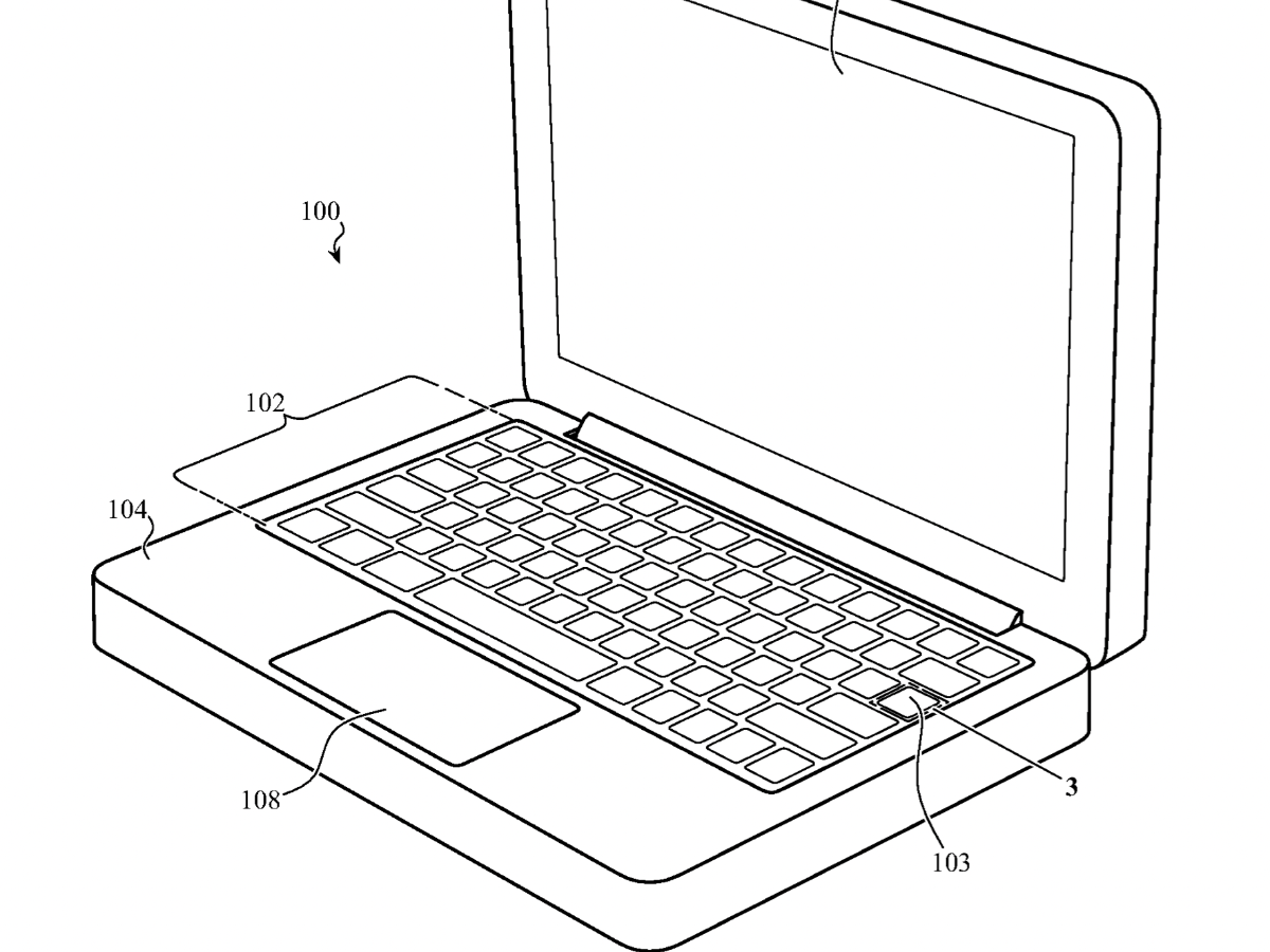 Patente: una capa flexible para proteger el teclado de Macs