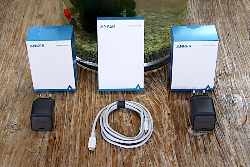 Illustratie: Inleiding tot Anker's Compacte 45W en 65W Nano II USB-C-opladers (vanaf € 35)