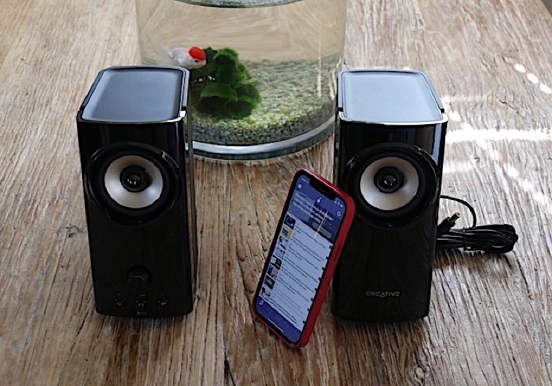 Illustratie: Creative T60 Speakers Quick Test (Bluetooth, USB-C, Mini Jack) & agrave;  79 & euro;