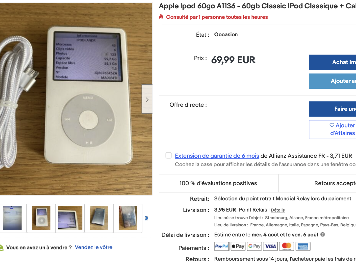 Apple Pay llega al sitio web de eBay