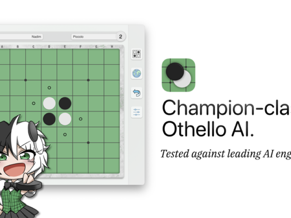 Piccolo: Othello, un juego pequeño pero fuerte en iOS (hecho en Francia)