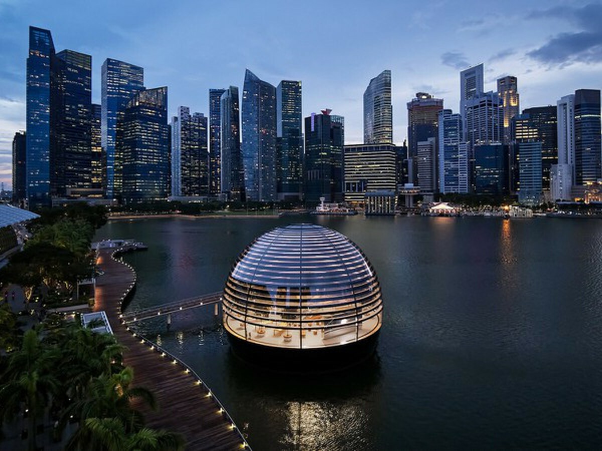 Apple y Tim Cook celebran el 40 aniversario de Apple en Singapur [en photos]
