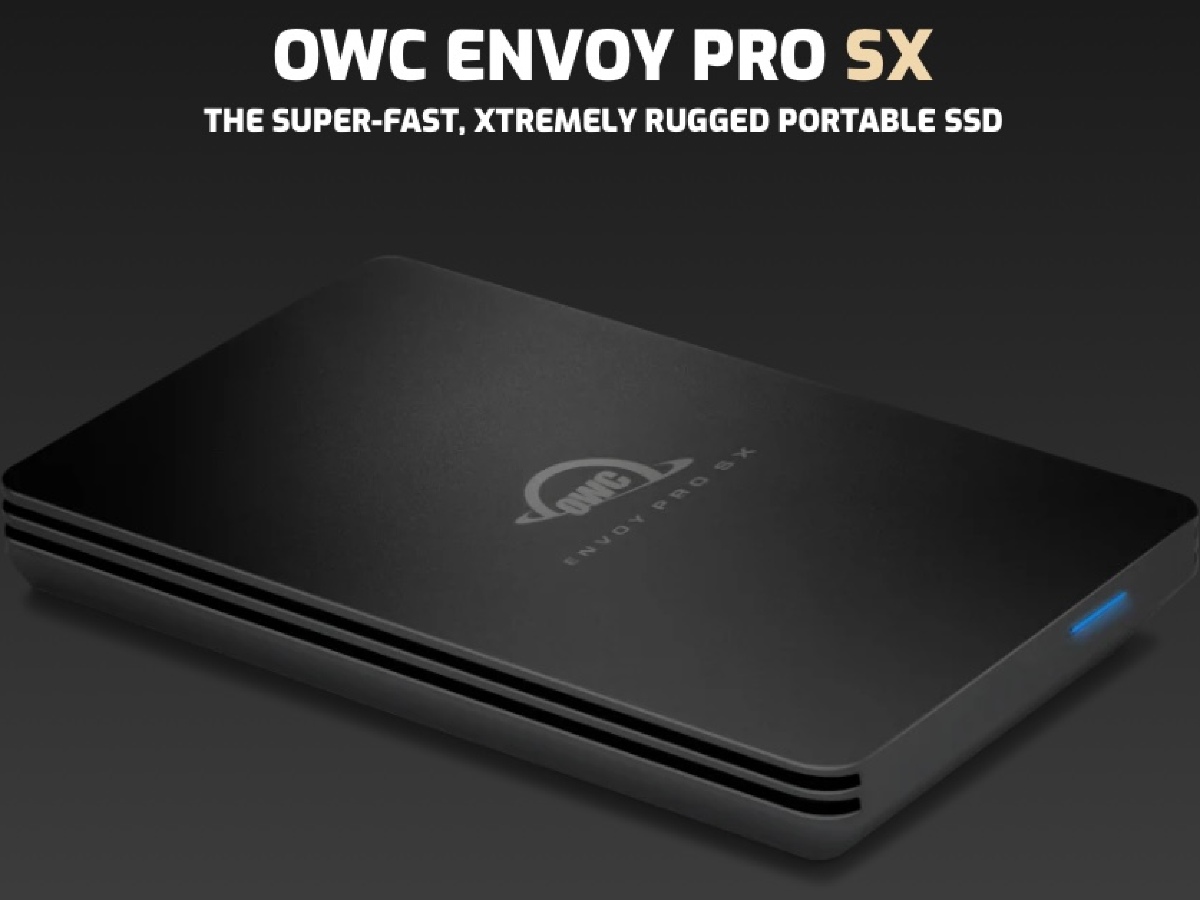 Envoy Pro SX: un nuevo SSD externo y resistente en Thunderbolt 3 / USB 4 de OWC