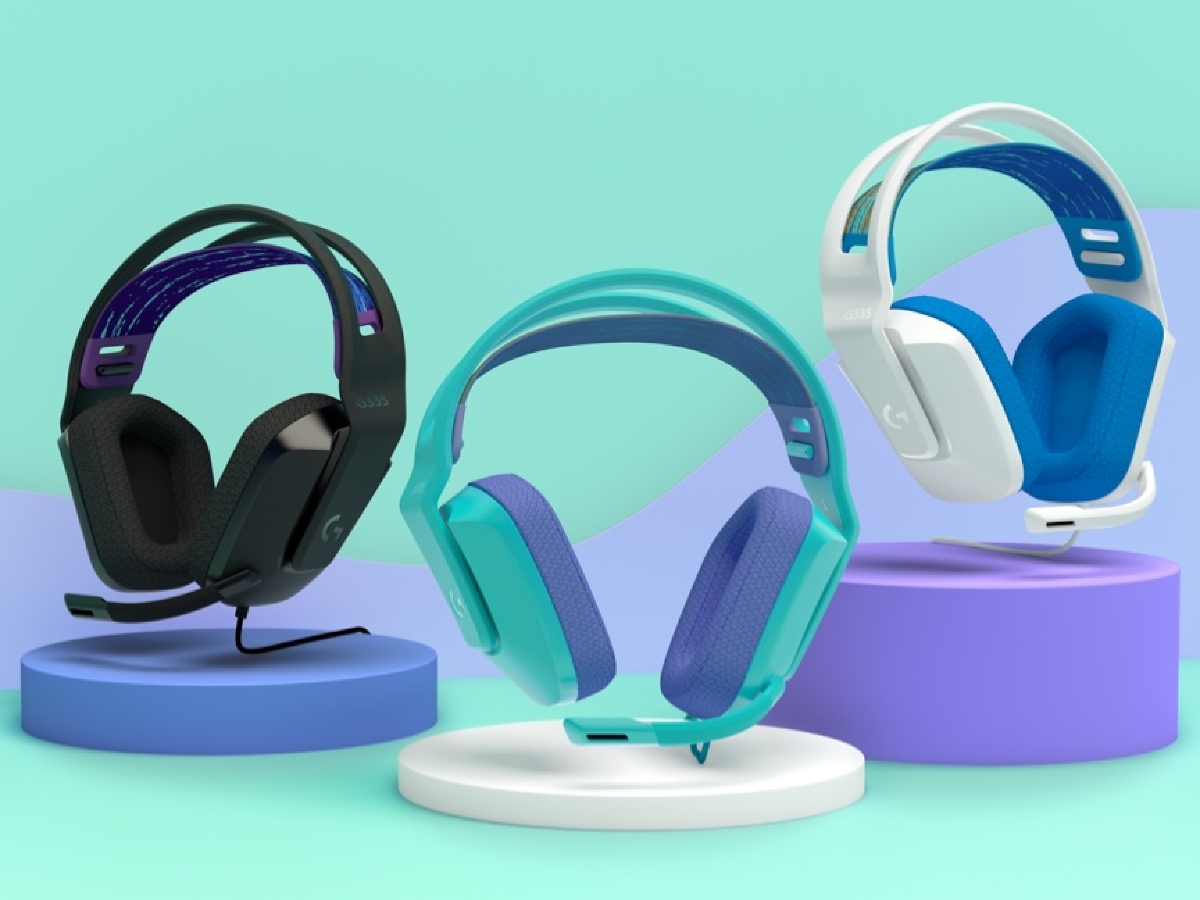 G335: nuevos auriculares para juegos con cable, livianos y coloridos a 69 € en Logitech