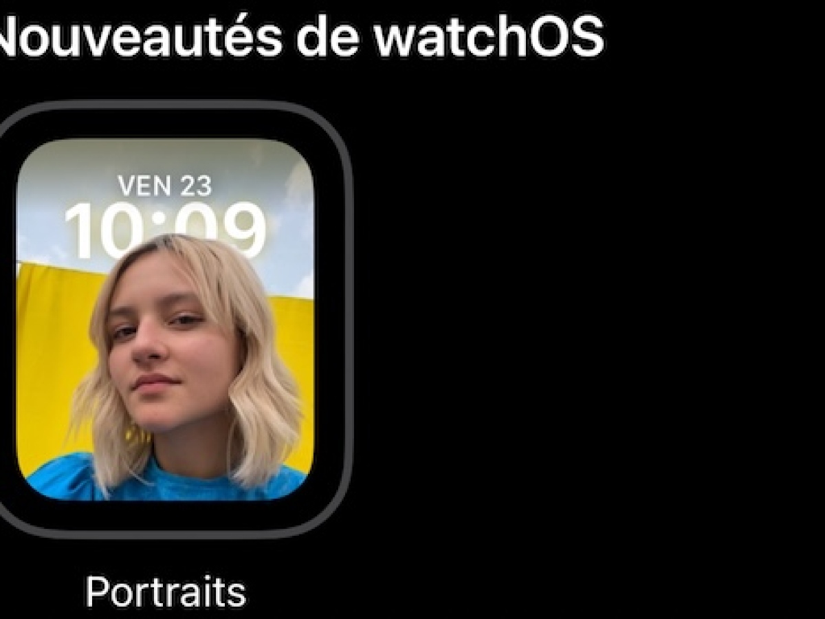 watchOS 8 beta 2 activa las caras del reloj Portraits