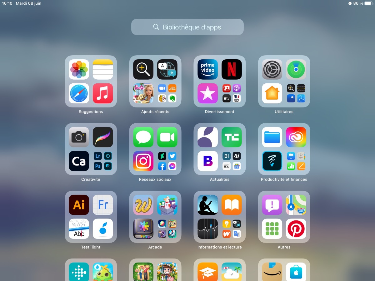 iPadOS 15: biblioteca de aplicaciones sin (demasiadas) sorpresas