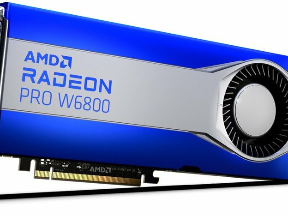 AMD presenta una nueva Radeon Pro W6800
