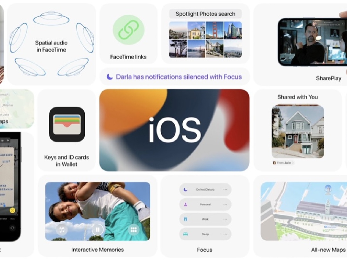 Apple presenta iOS 15: nuevas funciones para FaceTime, Mensajes, notificaciones, Focus