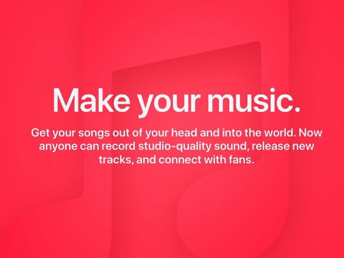 La página web del artista de Apple Music recibe un pequeño cambio de imagen