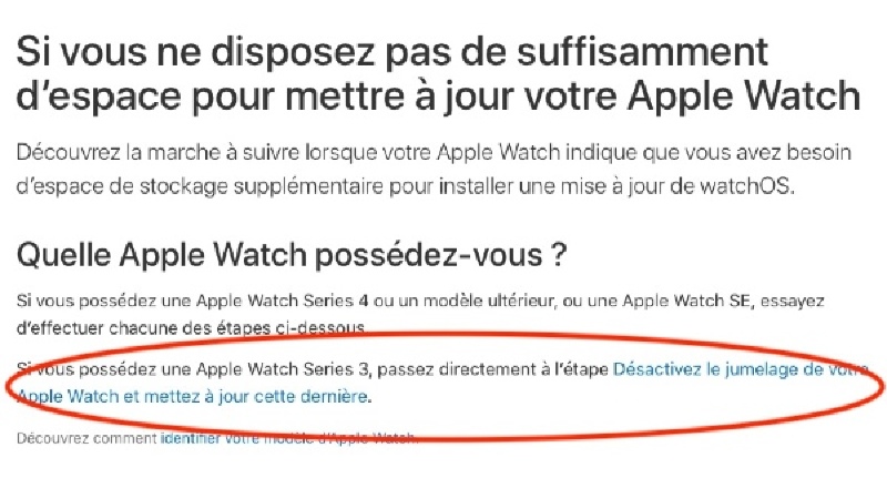 Ilustración: iOS 14.6 ahora requiere restaurar Apple Watch Series 3 antes de una actualización.  día