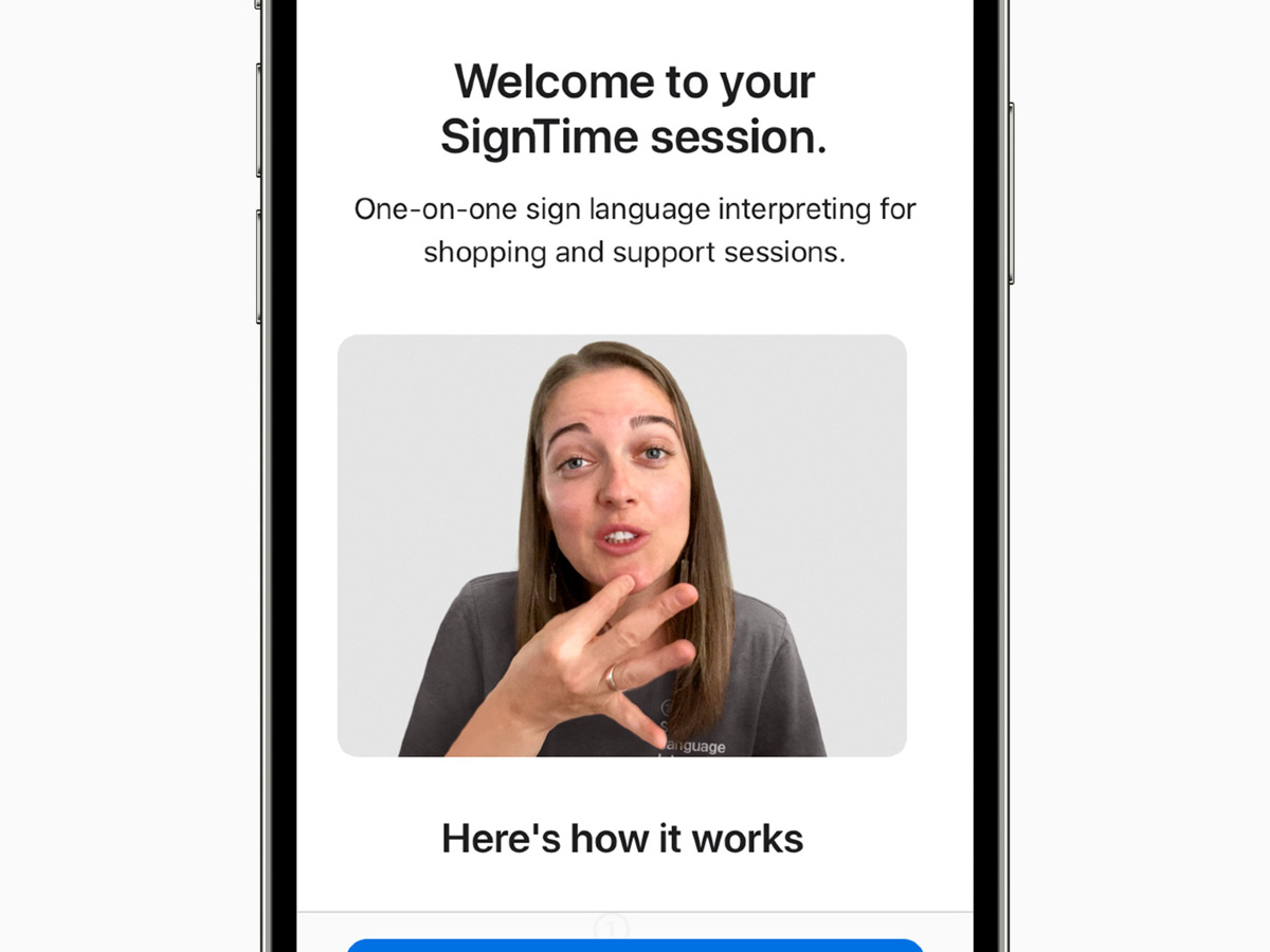 Accesibilidad: SignTime y nuevas funciones en iPhone, iPad y Apple Watch