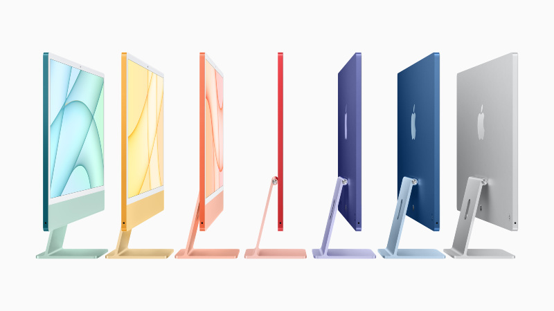 Ilustración: Un primer banco del iMac M1, un 56% más rápido que el modelo anterior