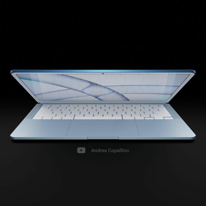 Illustratie: MacBook Air in iMac M1-kleuren is populair bij ontwerpers [concept]