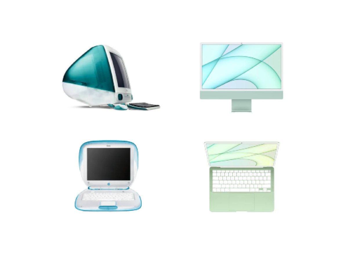 Apple bien puede lanzar un MacBook Air / Pro en color como el iMac M1 [sondage]