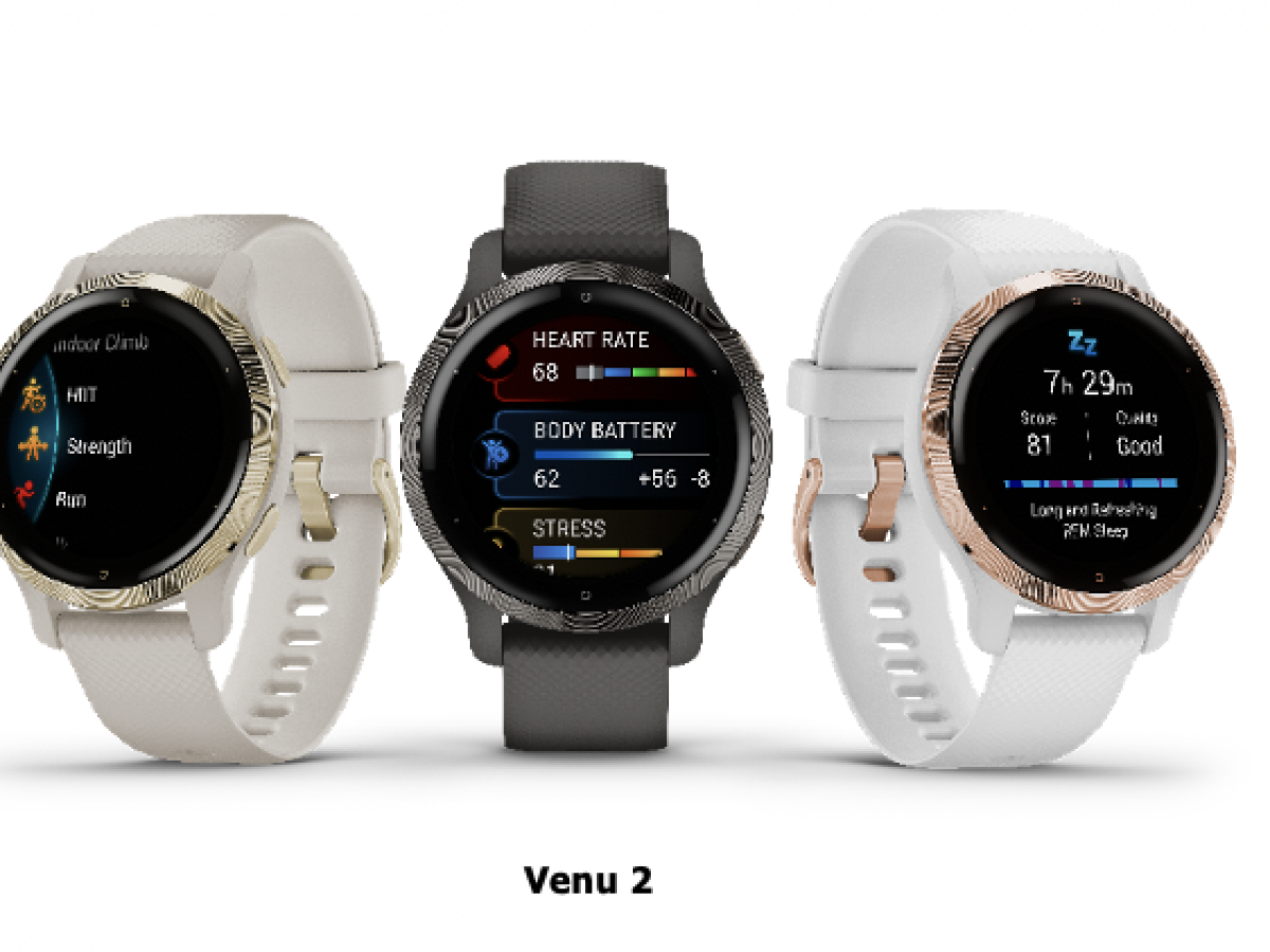 Garmin presenta el Venu2 y el 2S, dos relojes inteligentes multideporte y multifunción