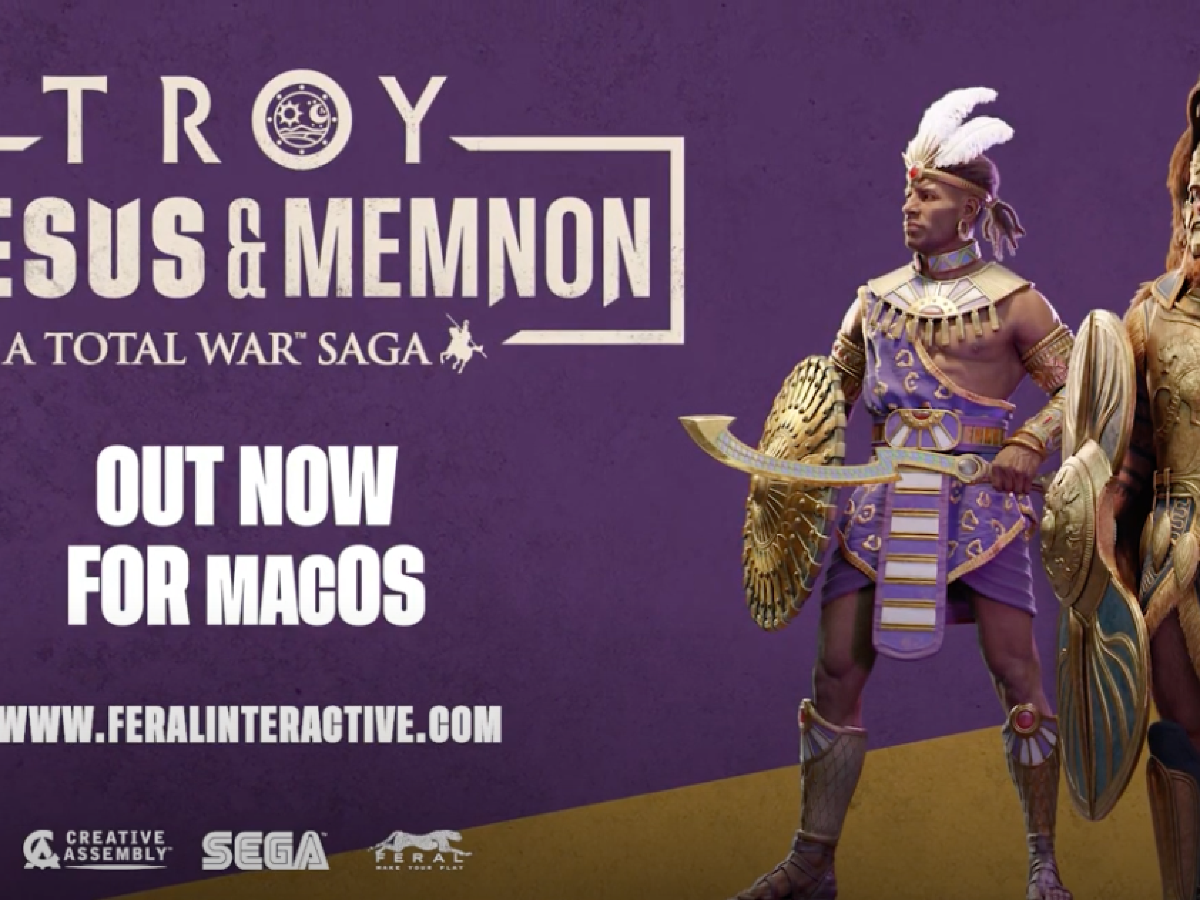 A Total War Saga: Troy da la bienvenida al DLC de Rhesus y Memnon por valor de 8,99 € en macOS