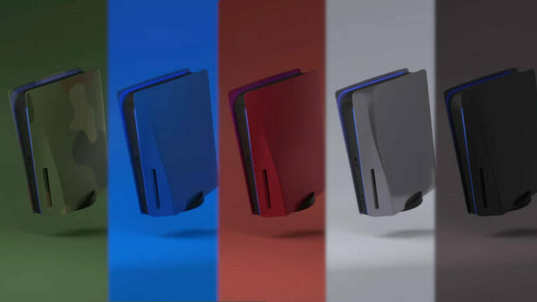 Al final, las carcasas de colores de la PS5 serán fabricadas por Sony (o eso parece)