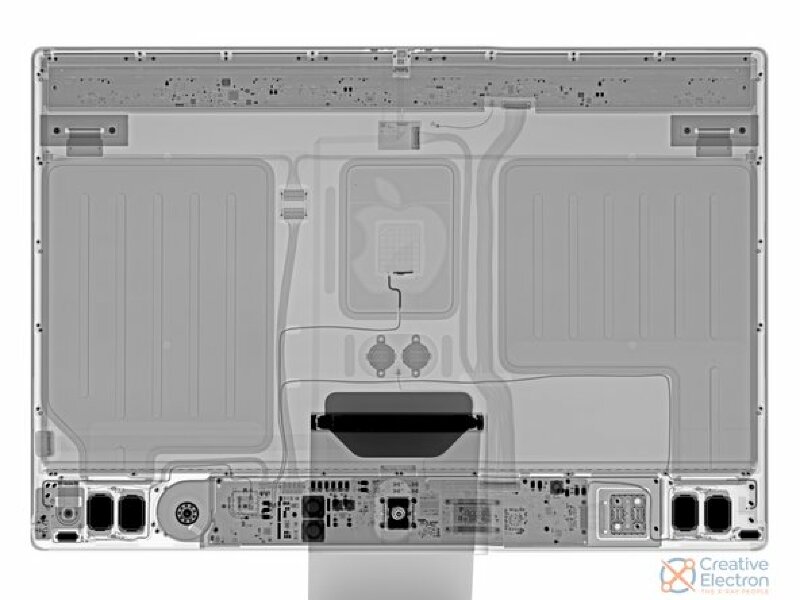 Ilustración: Algunas sorpresas en el desmontaje del iMac M1
