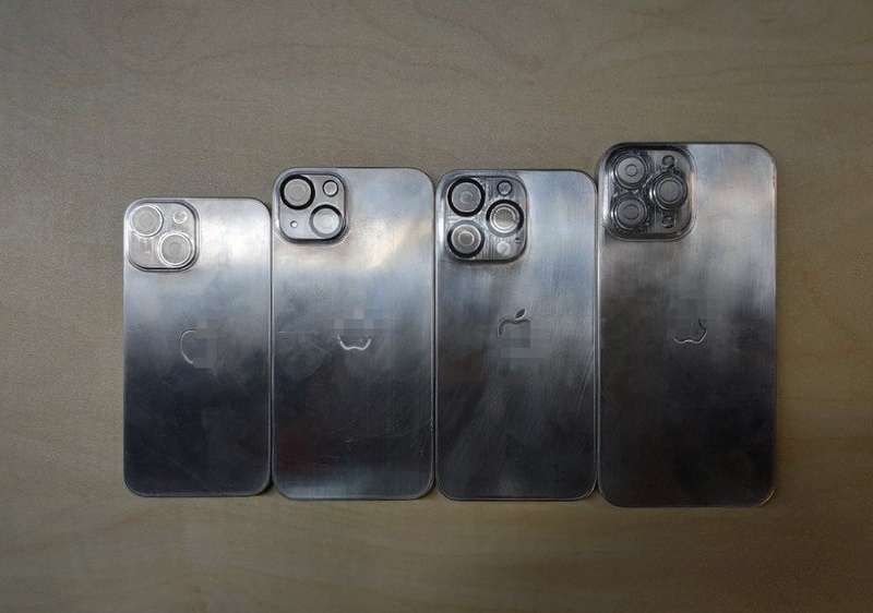 Illustratie: foto's van vermeende iPhone 13-mallen verschijnen op canvas