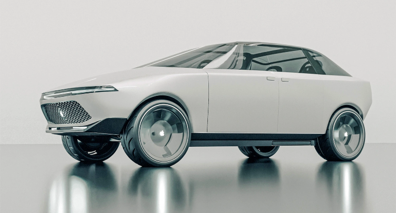 Ilustración: Apple Car: imaginan un concepto basado en patentes de Apple
