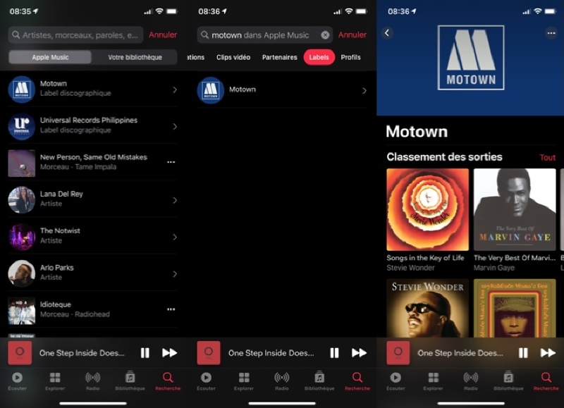 Ilustración: Apple Music activa la búsqueda por discográfica y el intercambio de letras en iOS