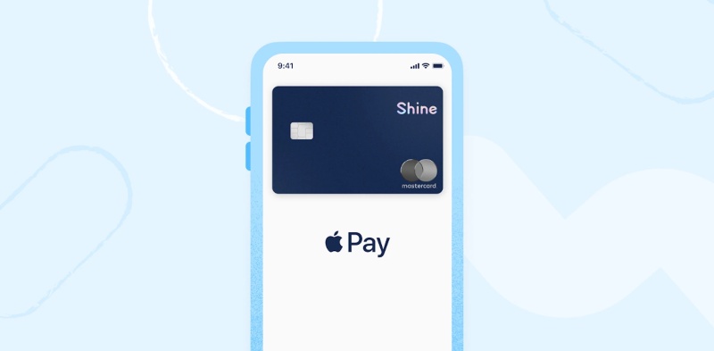 Ilustración: Apple Pay desde el barco en el n & eacute; o-bank Shine